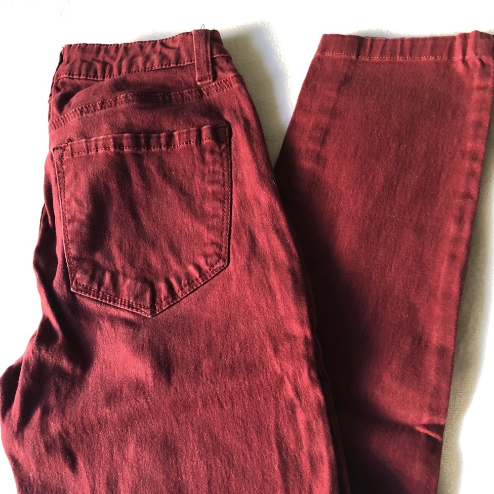 🌺 Refuge red jeans - Picture 3 of 10